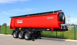 Самосвальный полуприцеп Grunwald Tipper 34 BPW 1350